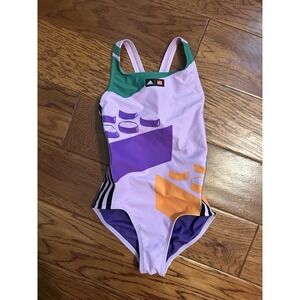 Adidas*Lego Purple Girls Swimming One Piece Size9-10Y